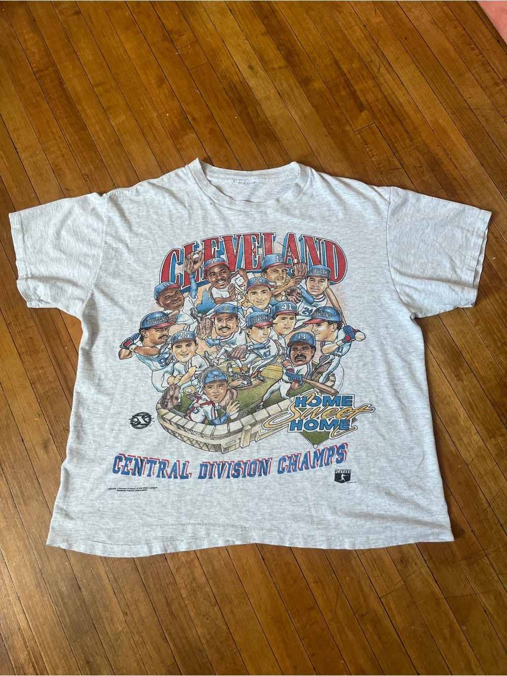 Vintage 1990s Cleveland Indians Caricature Champion